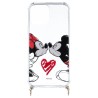 Funda Mickey y Minnie Beso Colgante - Clásicos Disney para iPhone 13 Pro Max