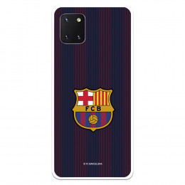 Fundaara Samsung Galaxy Note10 Lite del Barcelona Rayas Blaugrana - Licencia Oficial FC Barcelona
