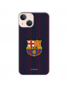 Funda para iPhone 13 Mini del Barcelona Rayas Blaugrana - Licencia Oficial FC Barcelona