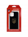 Funda para iPhone 13 Mini del Atleti Escudo Dorado Fondo Negro - Licencia Oficial Atlético de Madrid