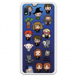 Carcasa Oficial Harry Potter icons characters para Samsung Galaxy A10- La Casa de las Carcasas