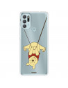 Funda para Motorola Moto G60S Oficial de Disney Winnie  Columpio - Winnie The Pooh