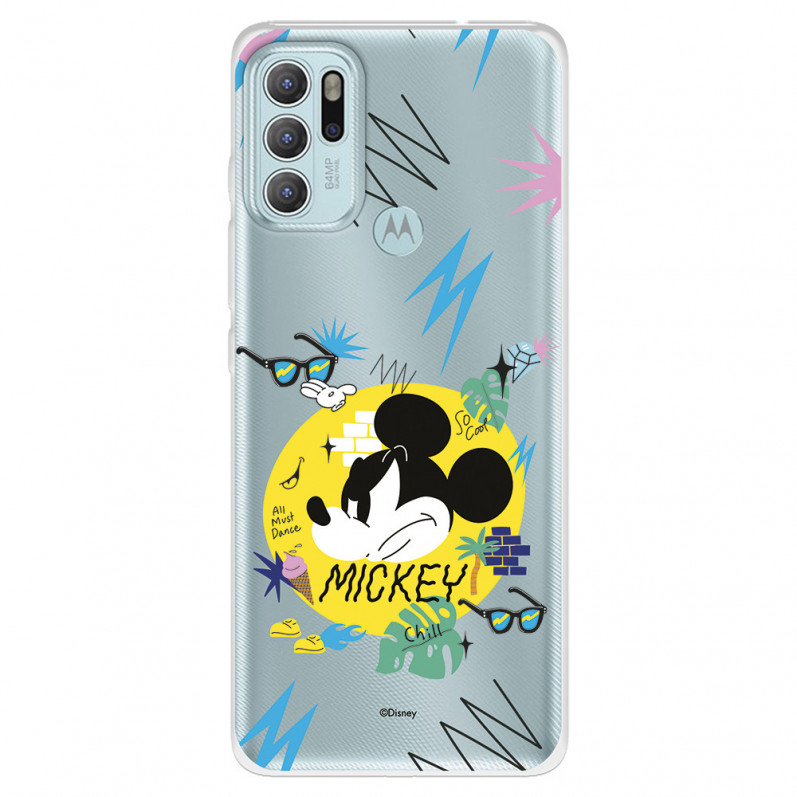 Funda para Motorola Moto G60S Oficial de Disney Mickey Mickey Urban - Clásicos Disney