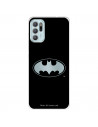 Funda para Motorola Moto G60S Oficial de DC Comics Batman Logo Transparente - DC Comics