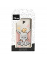 Funda para Motorola Moto G60S Oficial de Disney Dumbo Silueta Transparente - Dumbo