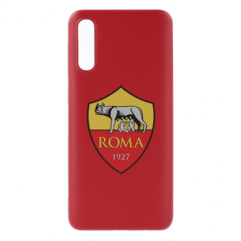 Cover per Samsung Galaxy A50 della Roma Stemma Sfondo Rosso Stemma Sfondo Rosso - Licenza Ufficiale AS Roma