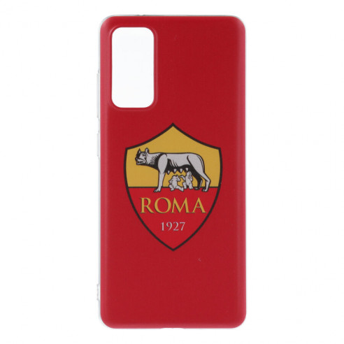Cover per Samsung Galaxy S20 FE della Roma Stemma Sfondo Rosso Stemma Sfondo Rosso - Licenza Ufficiale AS Roma