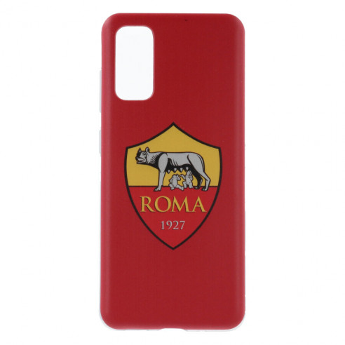 Cover per Samsung Galaxy S20 della Roma Stemma Sfondo Rosso Stemma Sfondo Rosso - Licenza Ufficiale AS Roma
