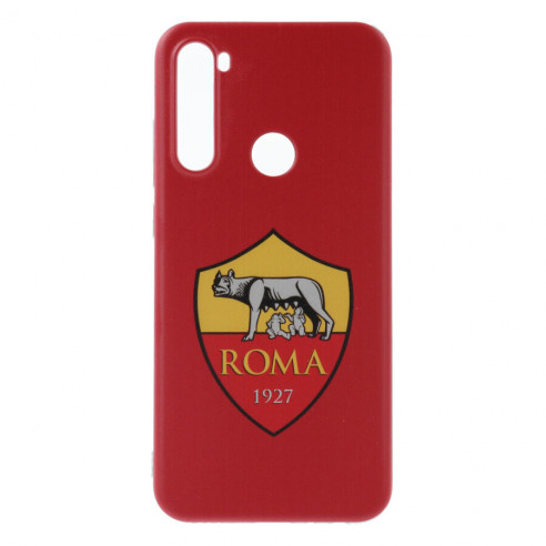 Cover per Xiaomi Redmi Note 8T della Roma Stemma Sfondo Rosso Stemma Sfondo Rosso - Licenza Ufficiale AS Roma