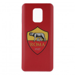 Cover per Xiaomi Redmi Note 9S della Roma Stemma Sfondo Rosso Stemma Sfondo Rosso - Licenza Ufficiale AS Roma