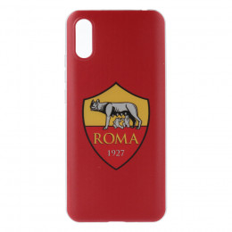 Cover per Xiaomi Redmi 9AT della Roma Stemma Sfondo Rosso Stemma Sfondo Rosso - Licenza Ufficiale AS Roma