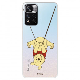 Funda para Xiaomi Redmi Note 11 Oficial de Disney Winnie  Columpio - Winnie The Pooh