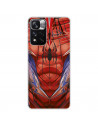 Funda para Xiaomi Redmi Note 11 Oficial de Marvel Spiderman Torso - Marvel