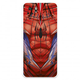 Funda para Xiaomi Redmi Note 10S Oficial de Marvel Spiderman Torso - Marvel