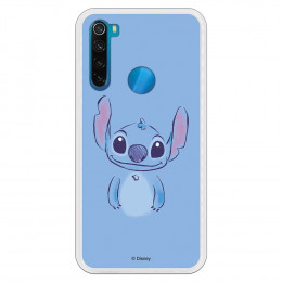 Funda para Xiaomi Redmi Note 8 2021 Oficial de Disney Stitch Azul - Lilo & Stitch