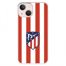 Funda para iPhone 13 Mini del Atleti Escudo Rojiblanco - Licencia Oficial Atlético de Madrid