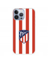 Funda para iPhone 13 Pro Max del Atleti Escudo Rojiblanco - Licencia Oficial Atlético de Madrid