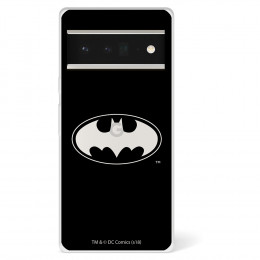 Funda para Google Pixel 6 Pro Oficial de DC Comics Batman Logo Transparente - DC Comics