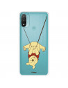 Funda para Motorola Moto E40 Oficial de Disney Winnie  Columpio - Winnie The Pooh