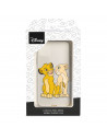 Cover per iPhone 13 Mini Ufficiale di Disney Simba e Nala Silhouette - Il Re Leone