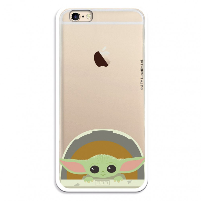 Cover per iPhone 6 Ufficiale di Star Wars Baby Yoda Sorrisi - Star Wars