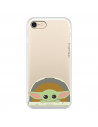 Cover per iPhone 7 Ufficiale di Star Wars Baby Yoda Sorrisi - Star Wars