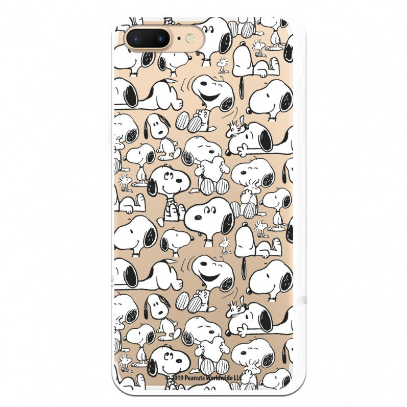 Cover per iPhone 7 Plus Ufficiale di Peanuts Snoopy Silhouette - Snoopy