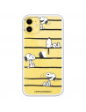 Cover per iPhone 11 Ufficiale di Peanuts Snoopy strisce - Snoopy