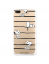 Cover per iPhone 7 Plus Ufficiale di Peanuts Snoopy strisce - Snoopy