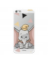 Cover Ufficiale Disney Dumbo Silhouette Trasparente per iPhone 5