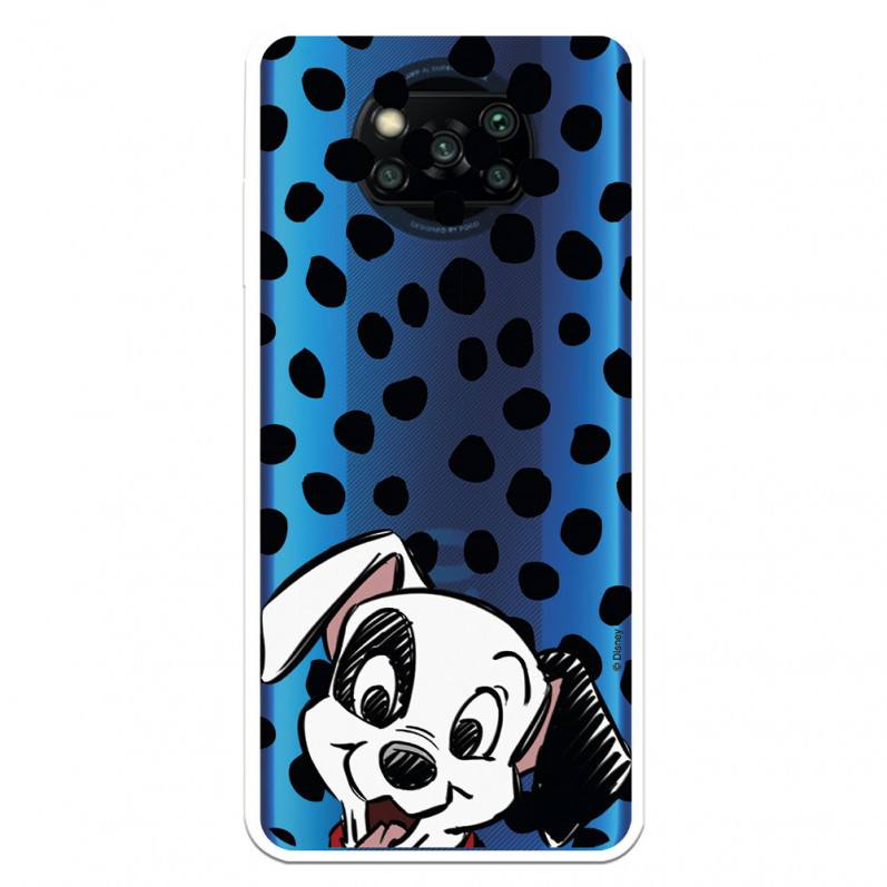 Cover per Xiaomi Poco X3 Pro Ufficiale Disney Cucciolo Macchie - La Carica dei 101
