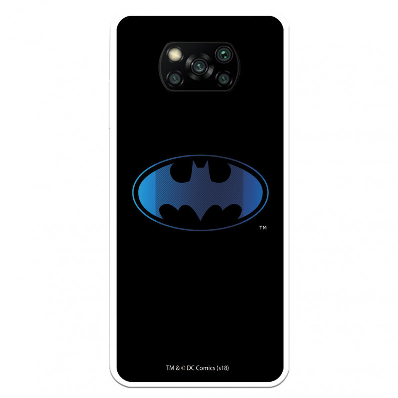 Cover per Xiaomi Poco X3 Pro Ufficiale della DC Comics Batman Logo Tasparente - DC Comics
