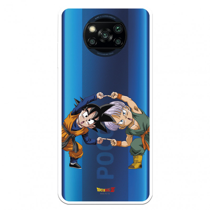 Cover per Xiaomi Poco X3 Pro Ufficiale di Dragon Ball Son Goten e Trunks Fusione - Dragon Ball