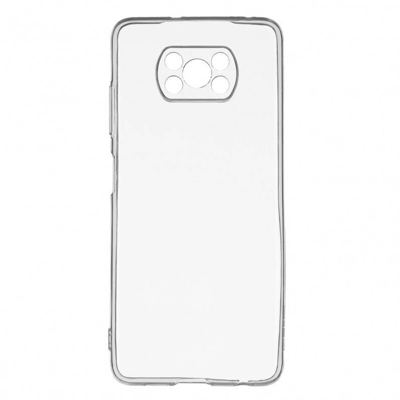Cover di Silicone Trasparente per Xiaomi Poco X3 Pro