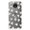 Funda Oficial Disney Chip Potts Siluetas Transparente para Motorola Moto G5S Plus