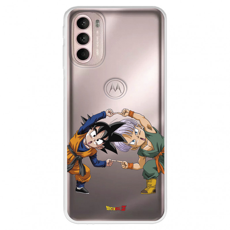Funda para Motorola Moto G31 Oficial de Dragon Ball Goten y Trunks Fusión - Dragon Ball