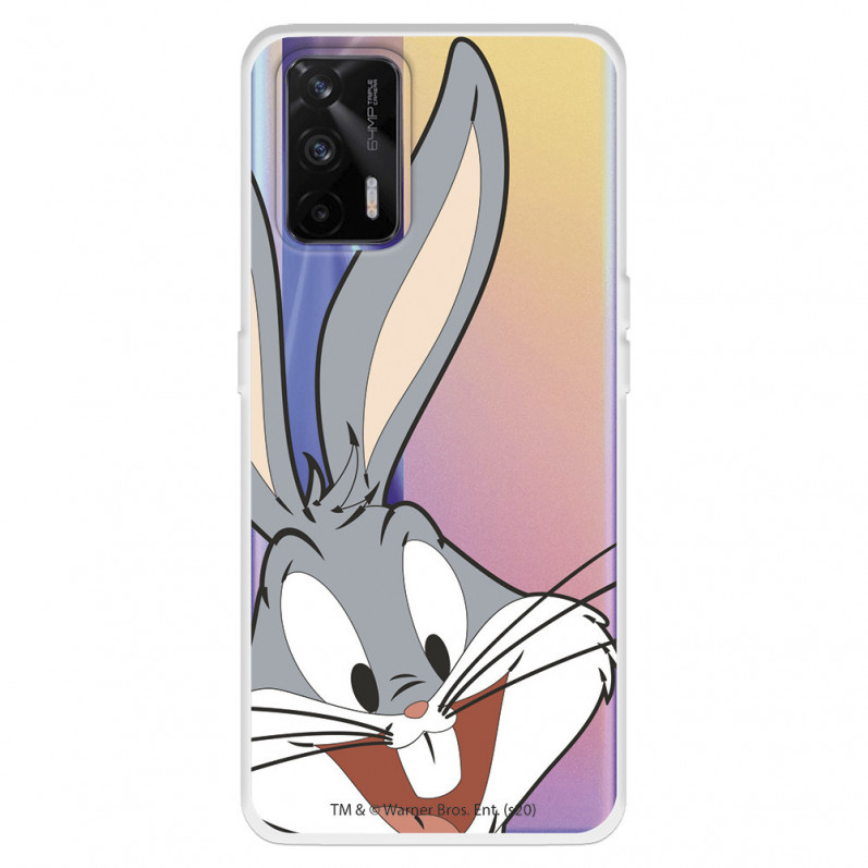 Cover per Realme GT Ufficiale di Warner Bros Bugs Bunny Silhouette Trasparente - Looney Tunes