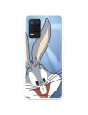 Cover per Realme 8 5G Ufficiale di Warner Bros Bugs Bunny Silhouette Trasparente - Looney Tunes