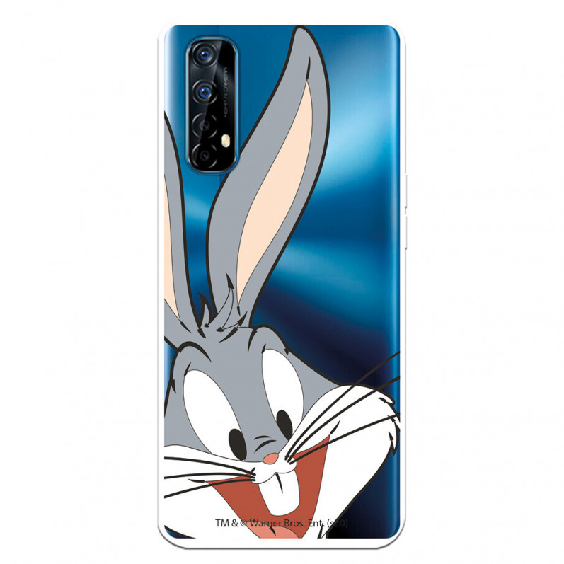 Cover per Realme 7 Ufficiale di Warner Bros Bugs Bunny Silhouette Trasparente - Looney Tunes