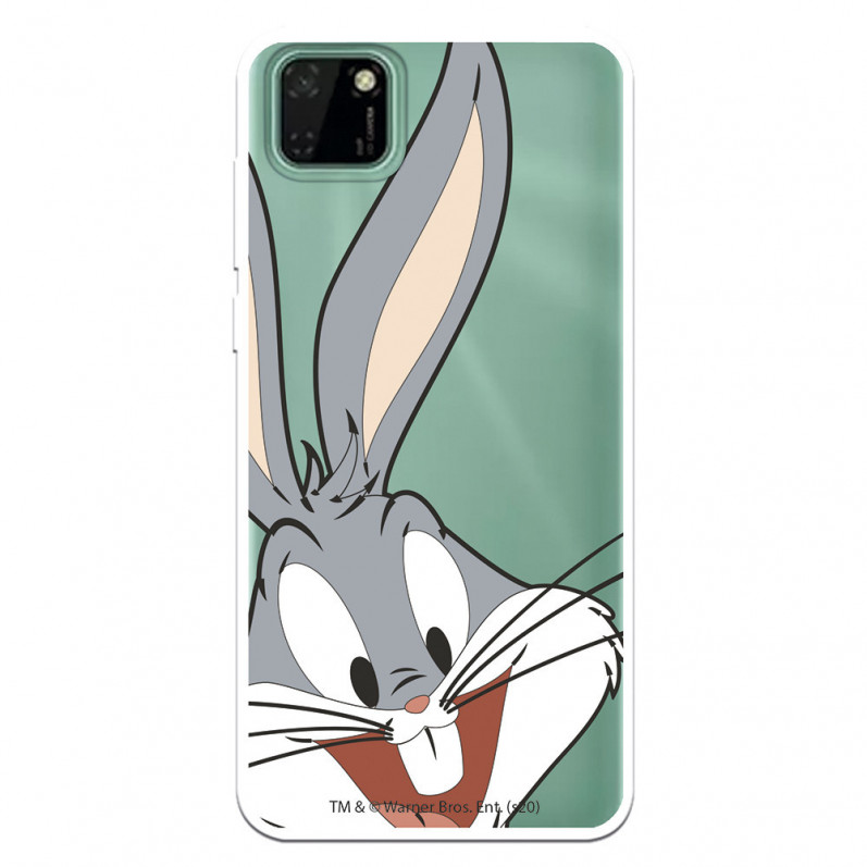 Cover per Huawei e5p Ufficiale di Warner Bros Bugs Bunny Silhouette Trasparente - Looney Tunes