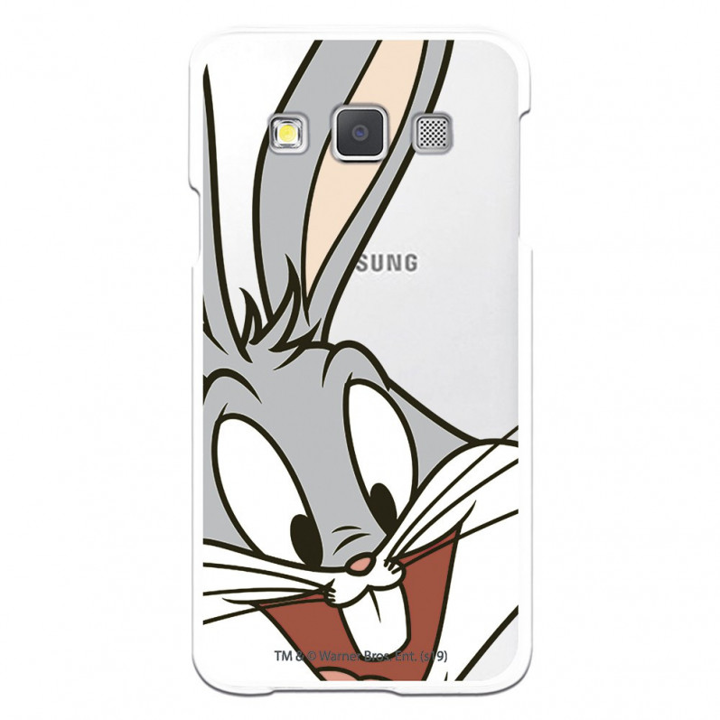 Cover Ufficiale Warner Bros Bugs Bunny Trasparente per Samsung Galaxy A3 - Looney Tunes