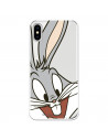 Cover Ufficiale Warner Bros Bugs Bunny Trasparente per iPhone XS - Looney Tunes
