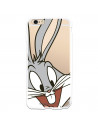 Cover Ufficiale Warner Bros Bugs Bunny Trasparente per iPhone 6S Plus - Looney Tunes