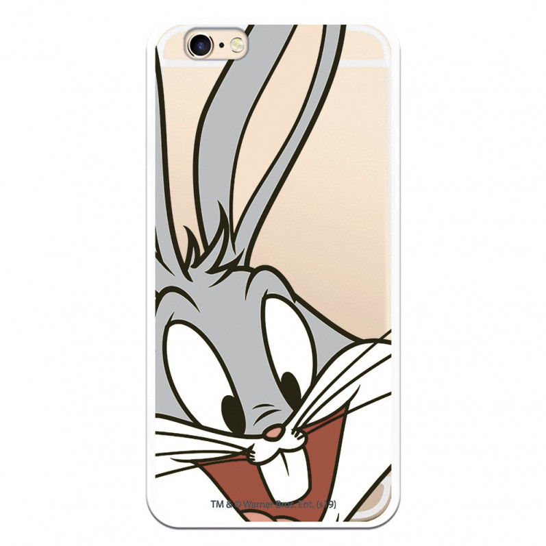 Cover Ufficiale Warner Bros Bugs Bunny Trasparente per iPhone 6S - Looney Tunes