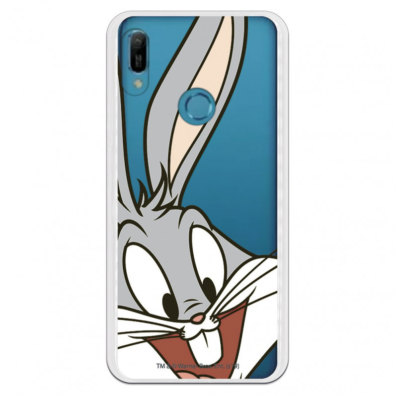 Cover Ufficiale Warner Bros Bugs Bunny Trasparente per Huawei e6 2019 - Looney Tunes