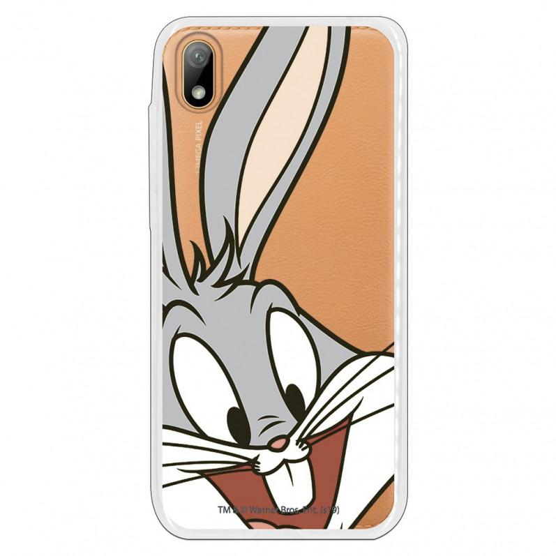 Cover Ufficiale Warner Bros Bugs Bunny Trasparente per Huawei e5 2019 - Looney Tunes