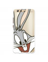 Cover Ufficiale Warner Bros Bugs Bunny Trasparente per Huawei P10 Plus - Looney Tunes
