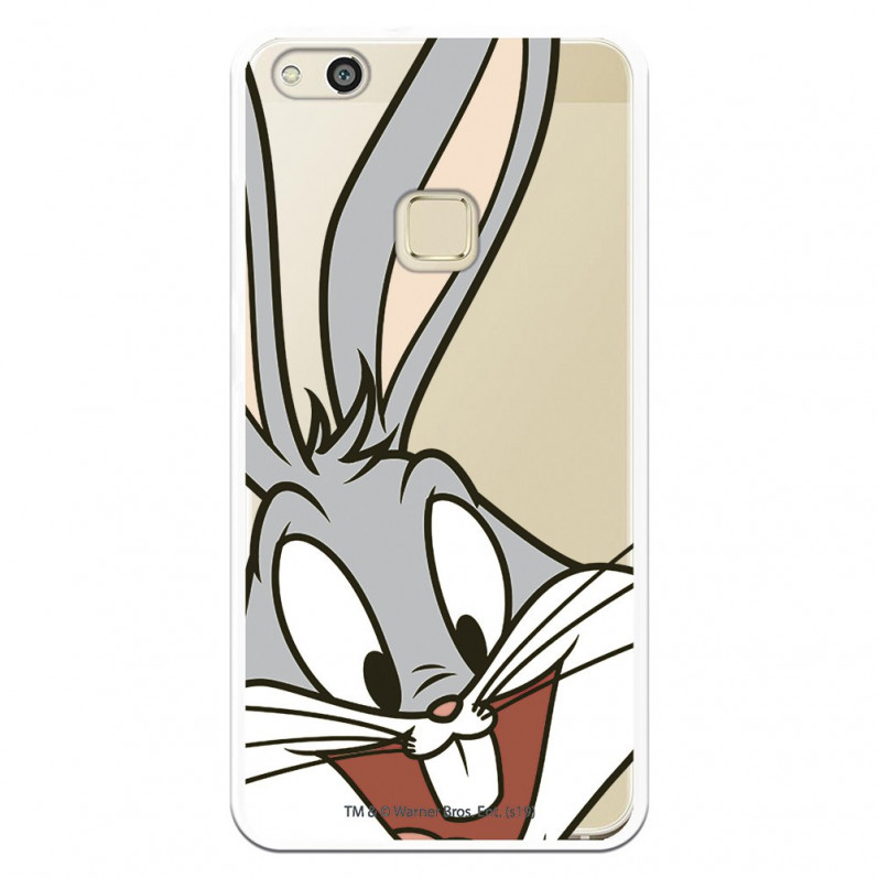Cover Ufficiale Warner Bros Bugs Bunny Trasparente per Huawei P10 Lite - Looney Tunes