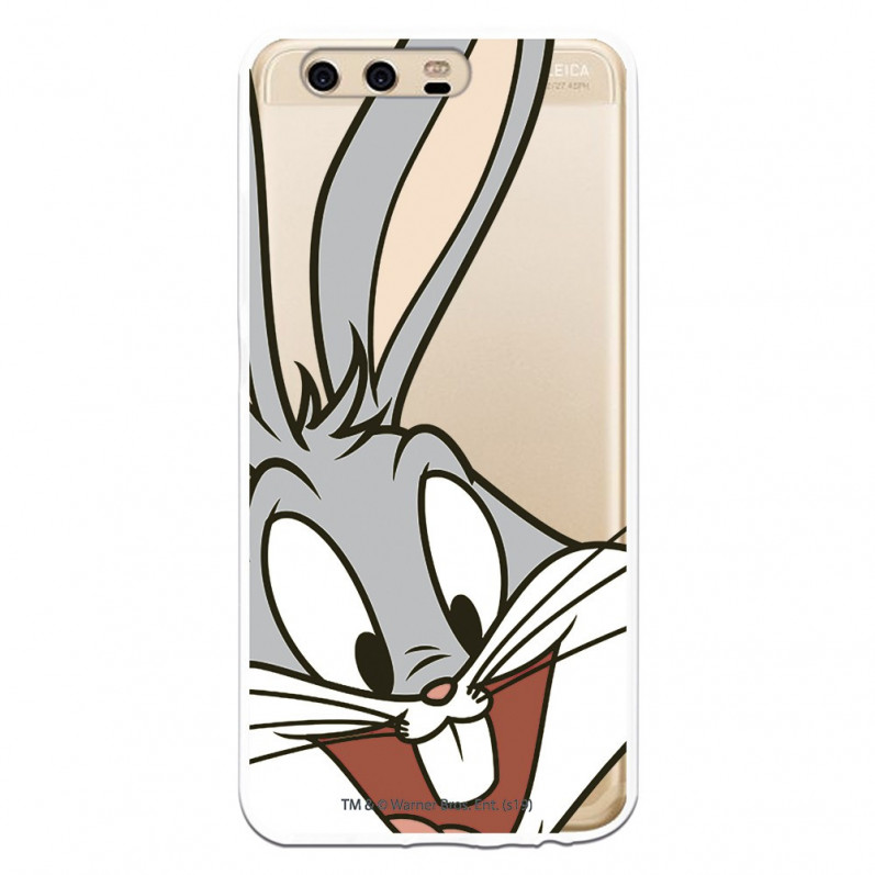 Cover Ufficiale Warner Bros Bugs Bunny Trasparente per Huawei P10 - Looney Tunes