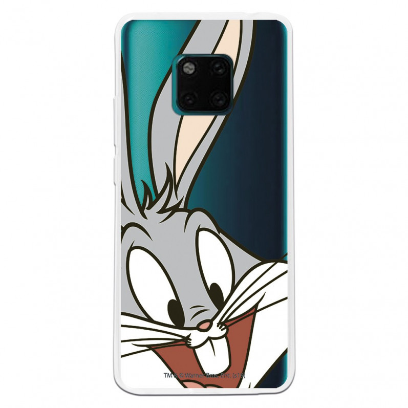 Cover Ufficiale Warner Bros Bugs Bunny Trasparente per Huawei Mate 20 Pro - Looney Tunes